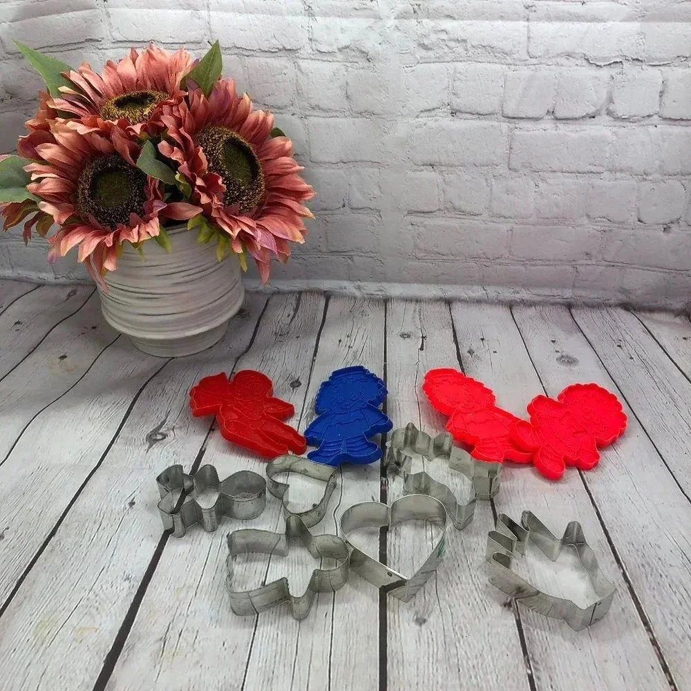 assortment of cookie cutters